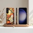 thumbnail image 6 of Case for Samsung Galaxy S23, Halloween Stained Glass Autumn Phone Case Military-Grade Drop Protection Cover for Women Girl - Glossy, 6 of 7