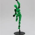 thumbnail image 4 of 3D Printed Puppet,Mobile Doll Stand, 3D Printed Titan Robot Stand, Poseable Stand, Suitable For Collection, Desktop Ornaments,Christmas Gifts, 4 of 7