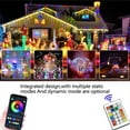 thumbnail image 4 of Liquidation! Guirlande Lumineuse LED USB de 15 Mètres, Synchronisation Musicale Intelligente Bluetooth, avec Télécommande et Minuterie, 16 Couleurs RVB, Convient à la Chambre, Décoration de Jardin, Fête de Noël, 4 of 9