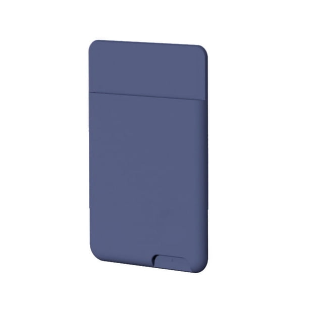 Funda de silicona para tarjeta trasera de teléfono móvil, funda para tarjeta de autobús, funda para tarjeta bancaria, funda para tarjeta de identificación, funda de silicona para tarjeta trasera de