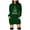 Dark Green, variant on Merry Christmas Long Hoodies for Women 2025 Long Sleeve Xmas Tree Graphic Hooded Sweatshirt with Pockets Hoodie Dress