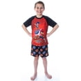 thumbnail image 2 of Beyblade Burst Surge Boys' Hikaru and Hyuga Shirt and Shorts Pajama Set, 2 of 7