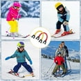 thumbnail image 2 of Easy Wedge Ski Training Aid Ski Tip Connector Snowboard Connector Elasticity Tip Clips Skin Beginners Essential, 2 of 5