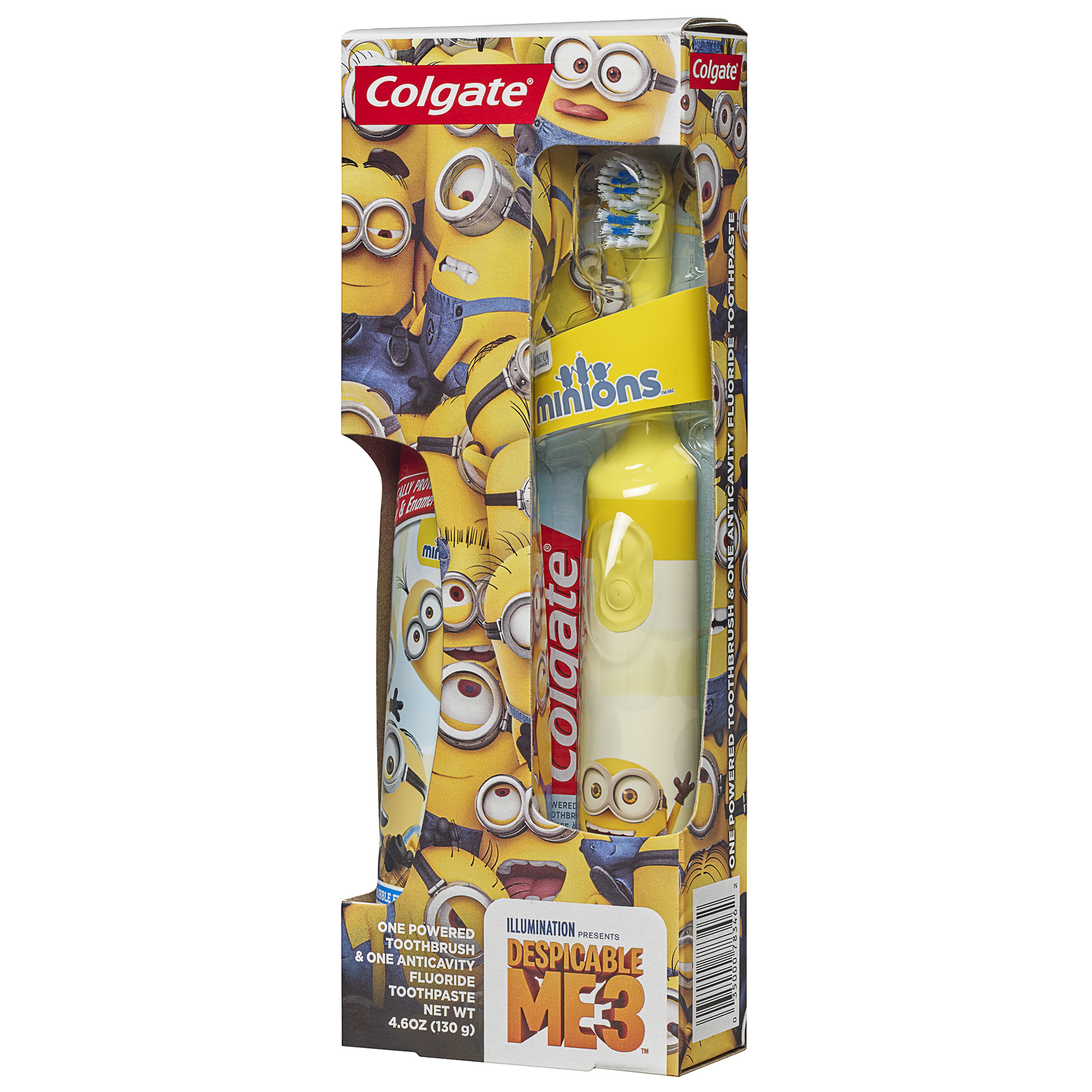 Colgate Kids Powered Toothbrush, Toothpaste Pack - Minions - image 3 of 10