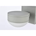 thumbnail image 5 of Raine Integrated LED wall sconce in silver, 5 of 6