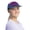navy - purple - lilac, variant on Summer Running Hat for Women with Soft Foam Brim & Reflective Trim – Quick Drying Cap with 5 Panel Design