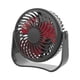 thumbnail image 2 of Ventilador de escritorio silencioso, recargable, para estudiantes, oficina, hogar, pequeño, portátil, mini ventilador USB, 2 of 7