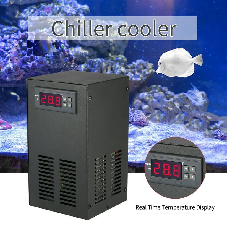 35L 70W Chiller Cooling System Display Semiconductor Refrigeration Water Chiller Fish Tank Constant Temperature Cooling Equipment - Walmart.com