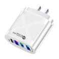 thumbnail image 3 of Cargador de pared rápido para teléfono de carga rápida 36W PD USB-C QC3.0 Adaptador de carga rápida doble 4 enchufes, 3 of 5