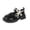 A-Black48, variant on JAJAHO Girls Dress Shoes Bow Pu Leather School Uniform Shoes Lug Sole Hook And Loop Wedding Party Footwear For Toddlers Kids 18M-8Y