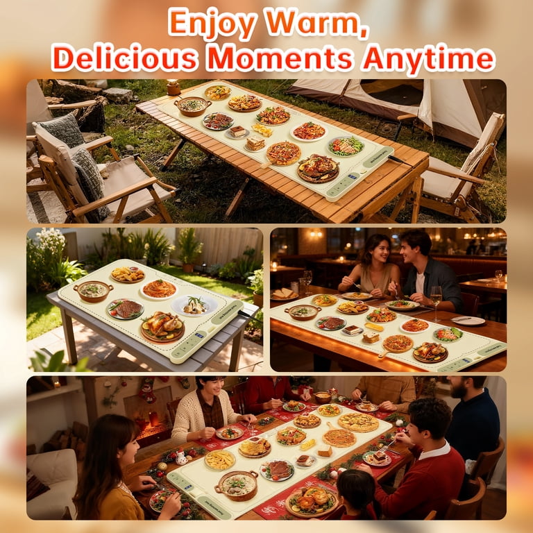MQ 39.4" x 15" Warming Mat, 7-Heat Levels photo 2