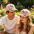 thumbnail image 5 of Garden Morning Cap, Adjustable Floral Animal Print Hat, Breathable & Comfortable Fit Hat, Packable Sun Hat for Casual Weekend Outdoor(Dragonfly), 5 of 7