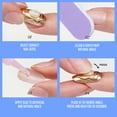 thumbnail image 6 of Kiss Luxe Long Almond Press on Nails, Blue, 32 Pieces, 6 of 13