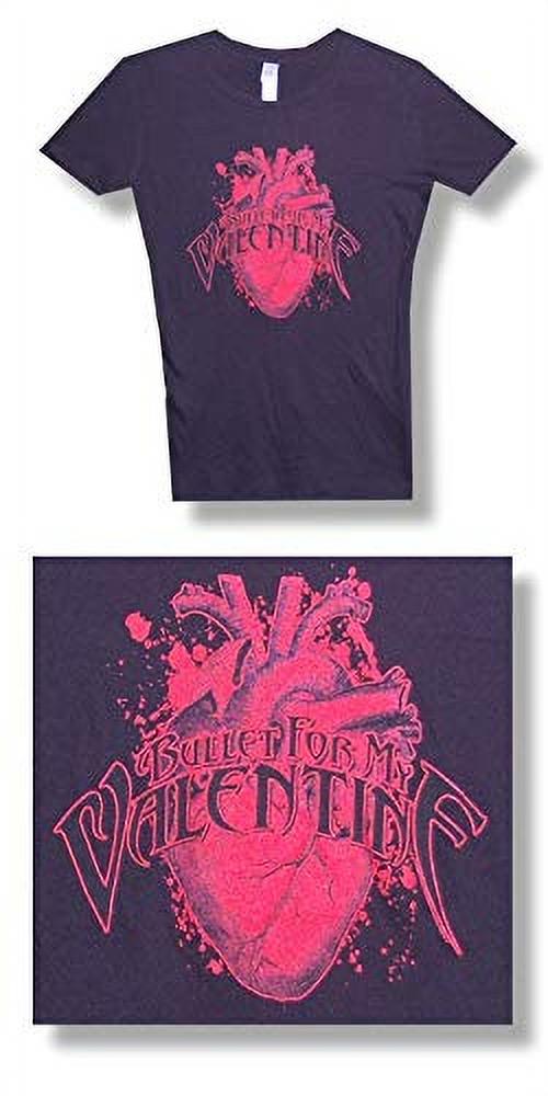 Bullet For My Valentine Heart Jr T-Shirt (Small) Black - image 1 of 1