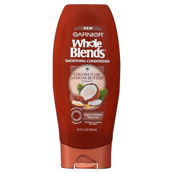 Garnier Whole Blends Conditioner with Coconut Oil and Cocoa Butter Extracts, 12.5 oZ, 2 Pack
