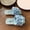 Blue, variant on Rvasteizo Toddler Girls Solid Pearl Shoes Soft Sole Outdoor Beach Footwear