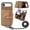 Brown, variant on Wallet Case Compatible with iPhone Air, Classic PU Leather Zipper Pocket Car Key / Cash / Coin / Card Slots Shoulder Strap Kickstand Back Case for iPhone Air, Green