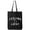Black, variant on Feeling Lucky Cotton Canvas Tote Bag