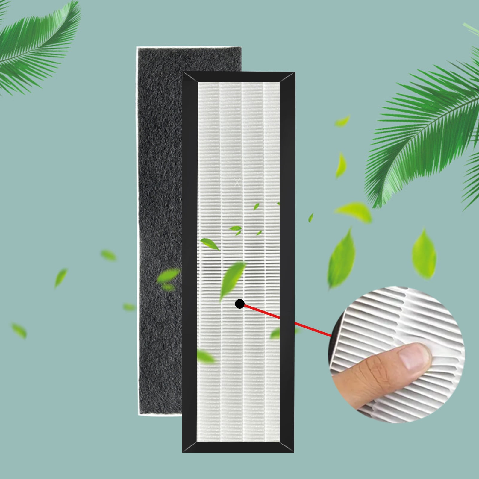 6+6 Pack Enhanced Aera-Max 100 True HEPA Carbon Pre Filters Replacement for Compatible with Fellowes Aera-Max Air Purifiers 90 100 DX5 & DB5 9287001 9324001