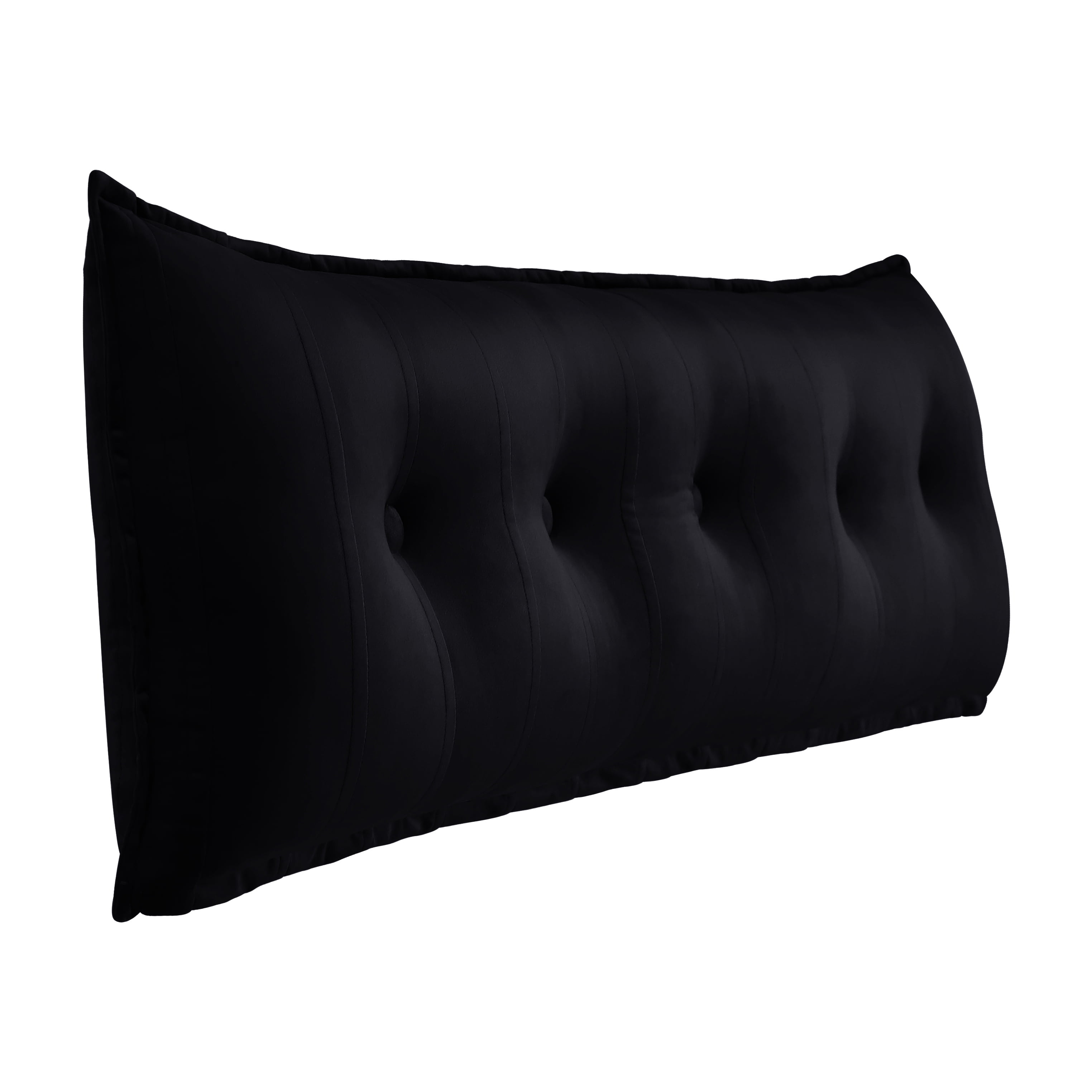 Headboard Rest Cushion Wall Pillow,Flannel Lumbar Cushion Bed Backrest  Upholstered Collision Pad Reading Pillow with Removable Cover for Bench