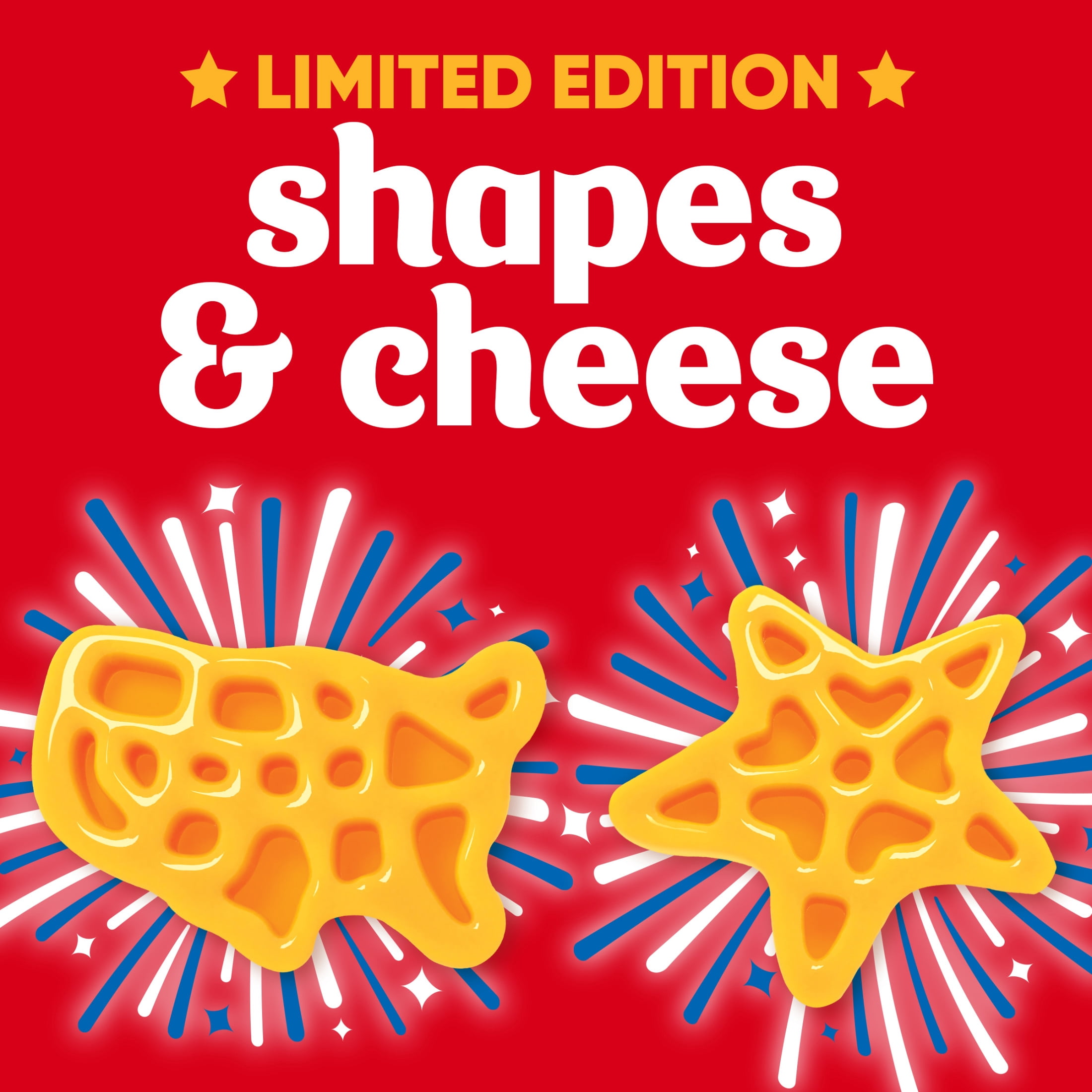Velveeta USA and Star Shapes and Cheese Mac and Cheese, 1 Box, for Easy Dinner or Dinner Sides, Made with Real Cheese, 10 oz