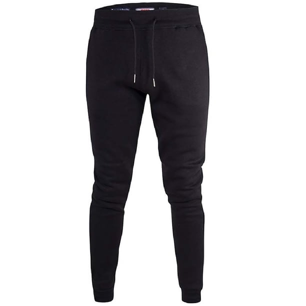 Duke - Pantalón de Chándal Brandon para Hombre (Negro)