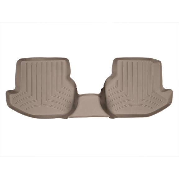 WeatherTech Custom Fit FloorLiners compatible with 2009-2016 VW Eos - 2nd Row, Tan