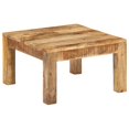 thumbnail image 2 of vidaXL Coffee Table 23.6"x23.6"x13.8" Solid Mango Wood, 2 of 6