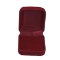 thumbnail image 1 of Caja de presentación de joyería de diseño Simple, Clip de manga de anillo, soporte portátil, estuche reutilizable, accesorios de contenedor Almacenamiento y organización del hogar Rojo oscuro Billuyoard HA075265-03, 1 of 6