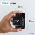 thumbnail image 3 of Shelly Pro 3 / Wi-Fi et LAN, Relais Intelligent à 3 Canaux / Automatisation de la Maison et des Installations / Compatible avec Alexa et Google Home / iOS Android, 3 of 7