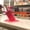 A002- Multicolor (Red), variant on Ice Pop Fake Ice Cream Party Decorations Rainbow Resin Ice Cream Decor Novelty Fun Accent Decor for Home Shelf Display Single Piece
