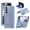 Blue, variant on For Samsung Galaxy Z Fold 6 5 4 Hinge Screen Protector Leather Stand Case S Pen