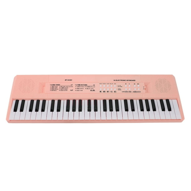 Piano Eléctrico Teclado De 54 Teclas Teclado De Plástico Suave