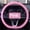 Pink, variant on Silicone Car Steering Wheel Cover Non-slip Wear-resistant Silicone Car Steering Wheel Protective Cover Four Seasons Universal Steering Wheel Cover