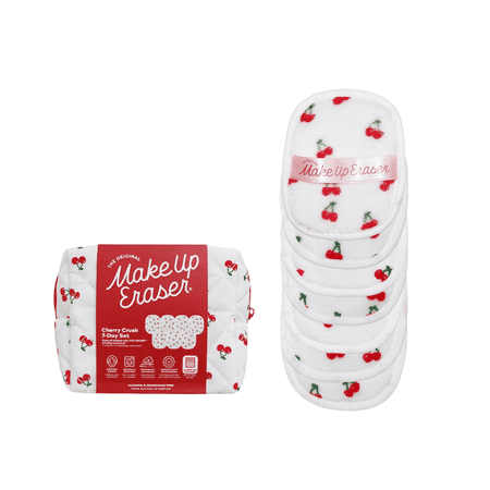 Makeup Eraser Cherry Crush 7-Day Set, Makeup Remover Cloth