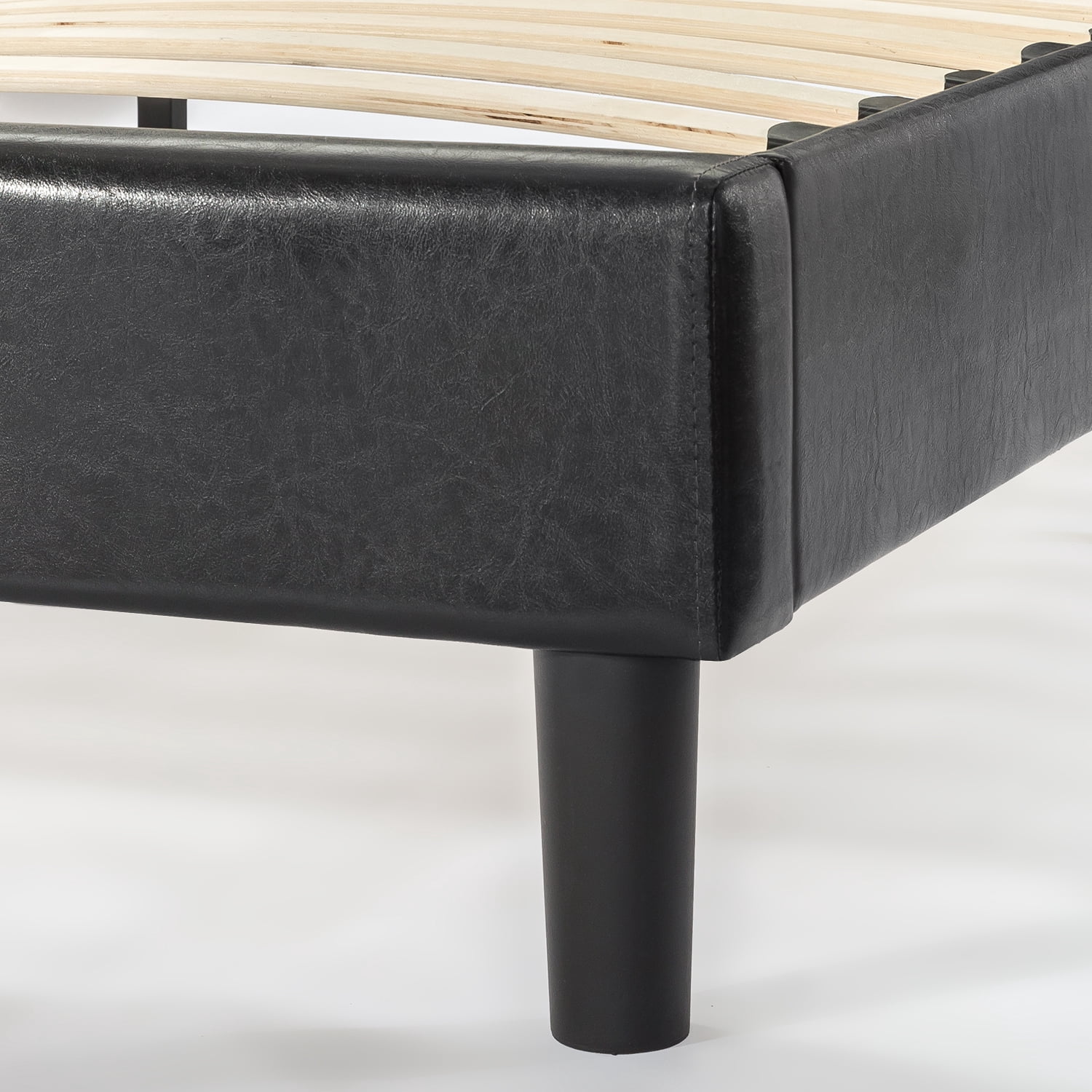 Best Price Mattress Agra Upholstered Faux Leather Platform Beds