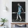 thumbnail image 5 of Kevin De Bruyne Canvas Poster Artworks Canvas Poster Room Aesthetic Wall Art Prints Home Modern Decor Gifts 16x24inch(40x60cm), 5 of 6