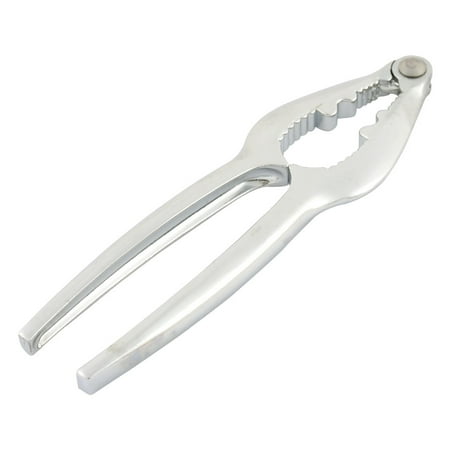 

Kitchen Lobster Crab Claw Nut Cracker Walnut Pliers Opener Silver Tone