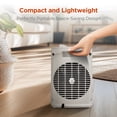 thumbnail image 3 of Mainstays 1500W Ceramic Fan-Force Electric Space Heater, White, 3 of 9