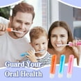 thumbnail image 2 of Set de cepillos de dientes de viaje ysuwekslu, 3 piezas, plegables y portátiles, 2 of 7