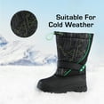 thumbnail image 2 of Dream Pairs Kids Boys Girls Waterproof Mid Calf Snow Boots Outdoor Insulated Winter Warm Duck Boots, 2 of 6