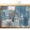 Blue, variant on Turquoise Grey Sink Skirt 10"W x 11"L,Dustproof Under Sink Curtain Skirt for Bathroom Kitchen,Abstract Square Graffiti Modern Smear Adhesive Short Vanity Curtains Cover for Laundry Closet Shoe Rack