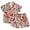 A179-Red, variant on Kids Boys Girls Pajamas Set Cartoon Polo Shirt Shorts 9-10 Years 10-11 Years 11-12 Years Natural Cotton Adjustable Waist School Day Super Soft (3-5 Years,Light Green)