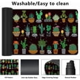 thumbnail image 5 of Cactus and Succulents Desk Mat,Cute Plant Extended Gaming Mouse Pad,Large Non-Slip Rubber Base Mousepad with Stitched Edges,Waterproof Mouse Mat Desk Pad for Office Game Home 35.4x15.75 in, 5 of 5
