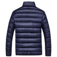 thumbnail image 3 of Men Winter Jackets Lightweight Warm Down Jacket Full Zip Puffer Bubble Jacket Quilted Insulated Puffy Coat Outwear, 3 of 7