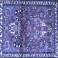 thumbnail image 1 of Ahgly Company Indoor Square Persian Blue Traditional Area Rugs, 6' Square, 1 of 4