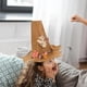 thumbnail image 2 of de Halloween Disfraz de de Halloween moderna Gorra marrón Yuyangstore sombrero de bruja cosplay, 2 of 8