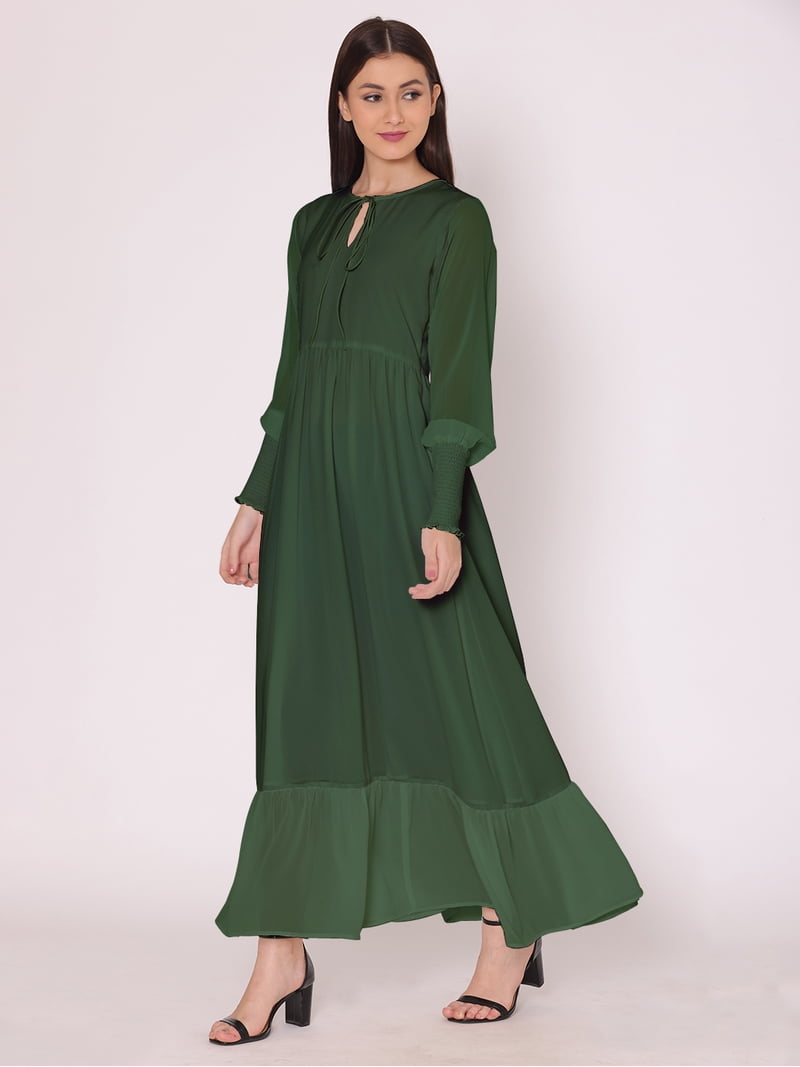 dressberry women floral embroidered fit and flare midi dress reviews Women's Solid Full Long Classy Casual Georgette Maxi Summer wear around SIZE:BUST 38-42 WAIST 32-35 Berry First Birthday Dress Dentistoflosangeles this dress is sure