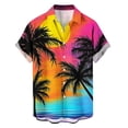 thumbnail image 4 of Mens Shirts Casual,Hawaiian Shirts for Men Casual Summer Beach Shirt Button Down Floral Tropical Vacation Short Sleeve Shirts, 4 of 6