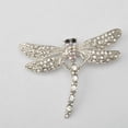 thumbnail image 3 of Broches para Mujeres Moda Dragonfly Pines Glitter Broche Aleación Para Mujeres Accesorios Vestido de noche Decoraciones de solapa Regalo de vacaciones Blanco Guardurnaity AP004626-01, 3 of 7